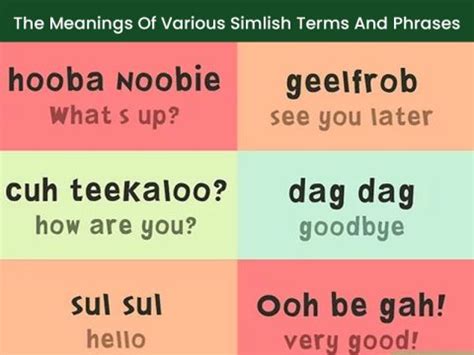 simlish curse words|Simlish – Everything You Need To Know About The Language